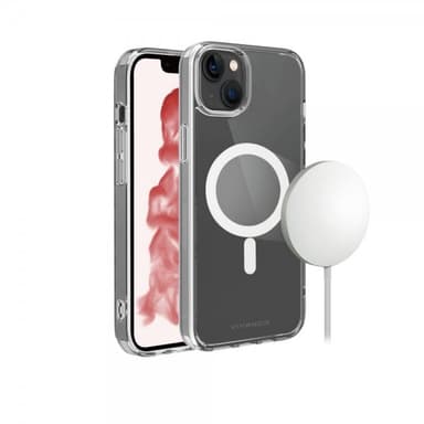 Vivanco iPhone 14 Plus Deksel Mag Steady Transparent Klar