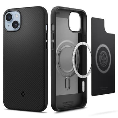 Spigen iPhone 14 Plus Deksel Mag Armor MagFit Matte Black