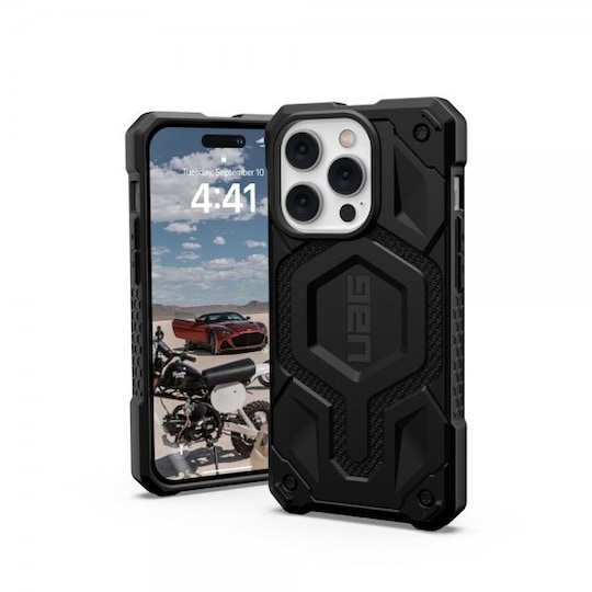 Urban Armor Gear (UAG) iPhone 14 Deksel Monarch Pro MagSafe Kevlar Black