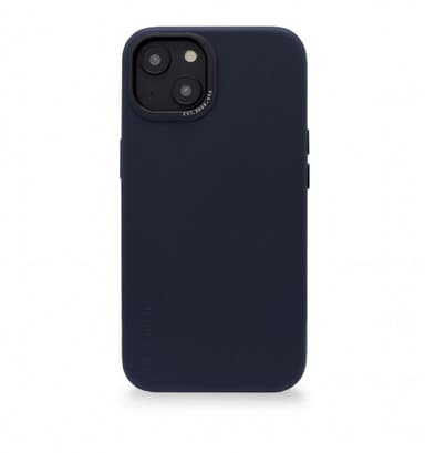 Decoded iPhone 14 Plus Deksel Leather Backcover Navy