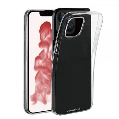 Vivanco iPhone 14 Plus Deksel Slim TPU Transparent Klar