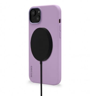 Decoded iPhone 14 Plus Deksel Silicone Backcover Lavendel