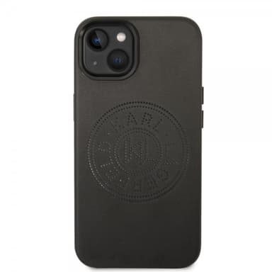 Karl Lagerfeld iPhone 14 Plus Deksel Logo Perforert Svart