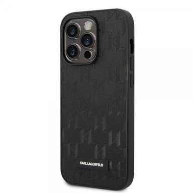 Karl Lagerfeld iPhone 14 Pro Max Deksel Saffiano Monogram Svart