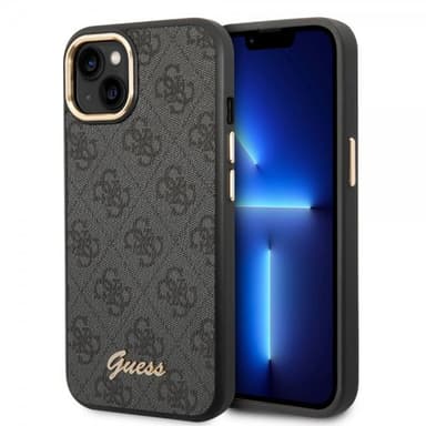 Guess iPhone 14 Plus Deksel 4G Logo Svart