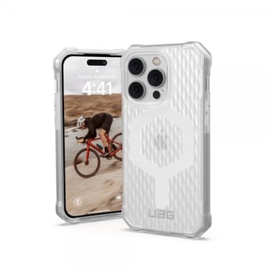 Urban Armor Gear (UAG) iPhone 14 Pro Deksel Essential Armor MagSafe Frosted Ice