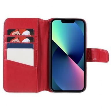 Nordic Covers iPhone 14 Plus Etui Essential Leather Poppy Red
