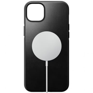 NOMAD iPhone 14 Plus Deksel Modern Leather Case Horween Svart