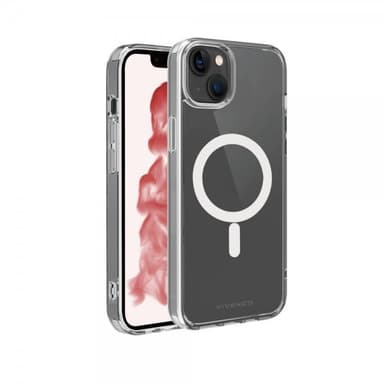 Vivanco iPhone 14 Plus Deksel Mag Steady Transparent Klar
