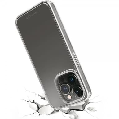 Vivanco iPhone 14 Pro Deksel Safe & Steady Transparent Klar
