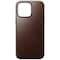 NOMAD iPhone 14 Pro Max Deksel Modern Leather Case Horween Rustic Brown