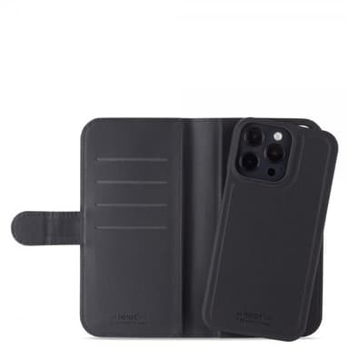 holdit iPhone 14 Pro Max Etui Wallet Case Magnet Svart