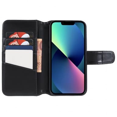 Nordic Covers iPhone 14 Plus Etui Essential Leather Raven Black