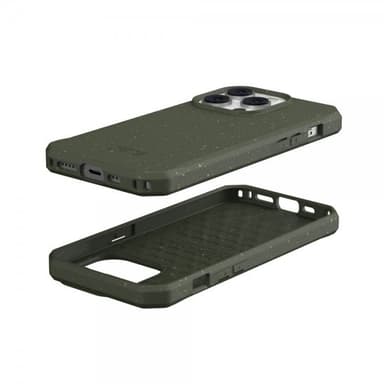 Urban Armor Gear (UAG) iPhone 14 Pro Deksel Outback Biodegradable Cover Olive