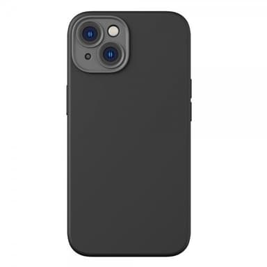 Baseus iPhone 14 Plus Deksel Liquid Silica Gel MagSafe Svart