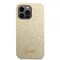 Guess iPhone 14 Pro Deksel Glitter Flakes Metal Logo Gull