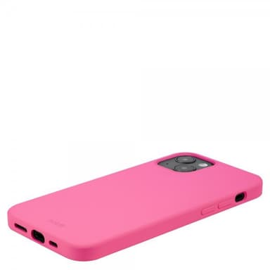 holdit iPhone 14 Plus Deksel Silikon Bright Pink