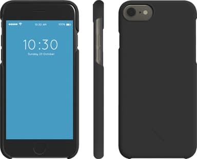 A Good Company Soft deksel til iPhone 8/7/6/SE (sort)