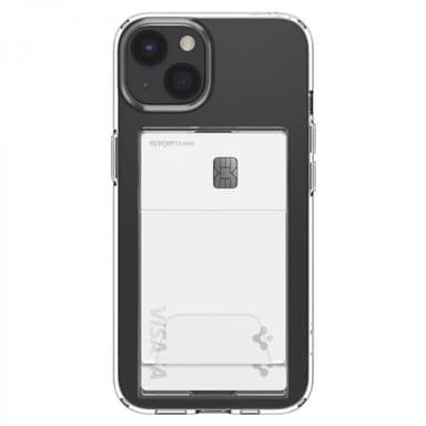 Spigen iPhone 14 Plus Deksel Crystal Slot Dual Crystal Clear