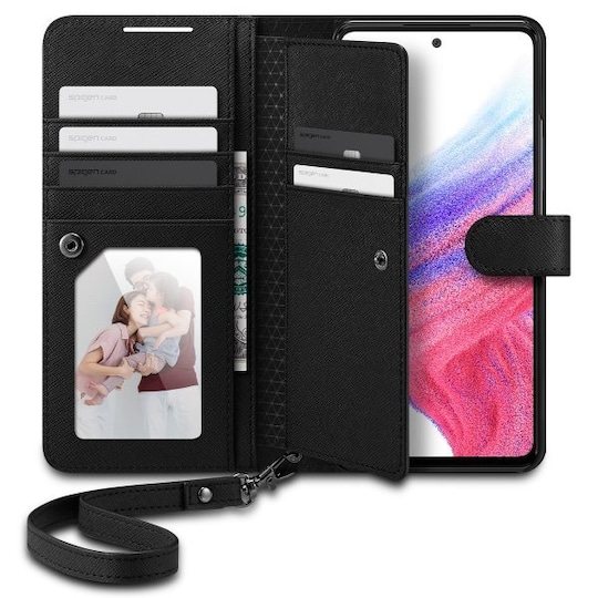 Spigen Samsung Galaxy A53 5G Etui Wallet S Plus Svart