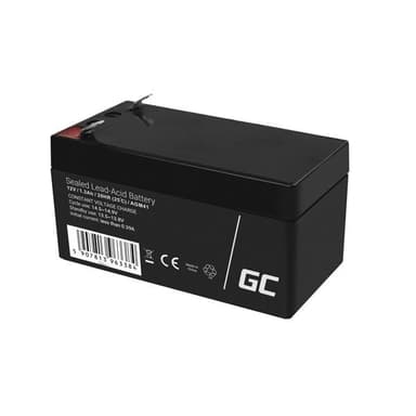 Green Cell Batteri AGM VRLA 12V 1.3Ah 