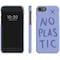 A Good Company No Plastic deksel til iPhone 8/7/6/SE (blå)
