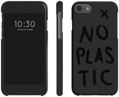 A Good Company No Plastic deksel til iPhone 8/7/6/SE (sort)