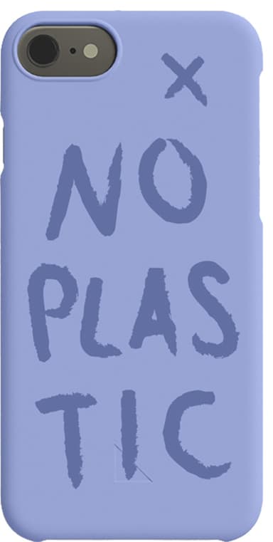 A Good Company No Plastic deksel til iPhone 8/7/6/SE (blå)