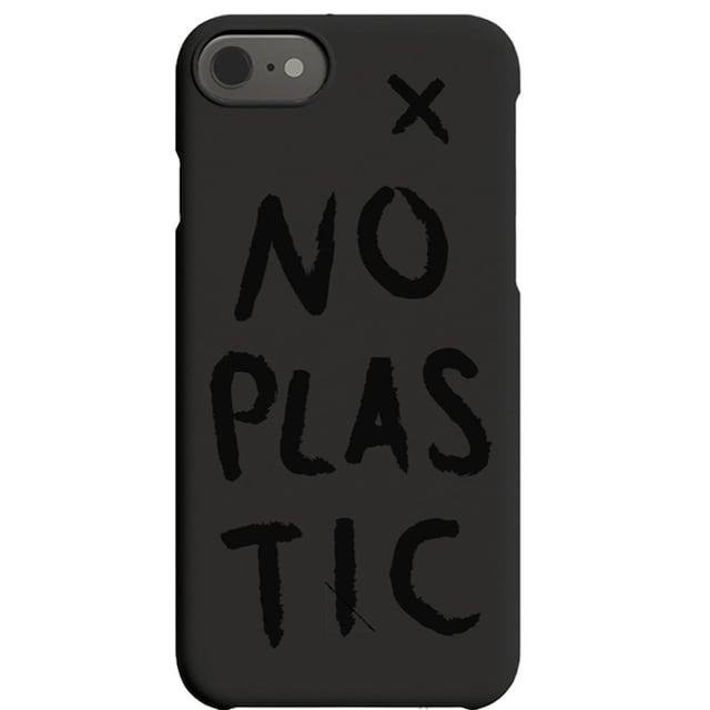 A Good Company No Plastic deksel til iPhone 8/7/6/SE (sort)