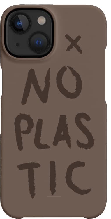 A Good Company No Plastic deksel til iPhone 13 (brun)