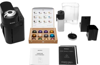 Nespresso Vertuo Lattissima kaffemaskin fra Delonghi ENV300.B (sort)