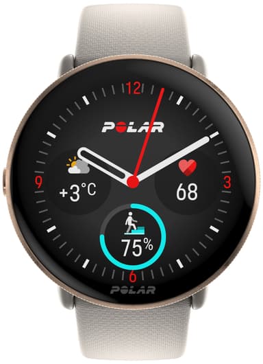 Polar Ignite 3 sportsklokke S-L (greige/gull)