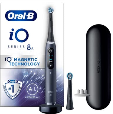 Oral-B iO 8s elektrisk tannbørste 408826 (sort)