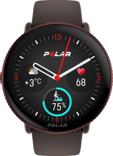 Polar Ignite 3 sportsklokke S-L (kobber/brun)