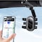 Mobilholder for bilsolskjerm 360° dreibar Svart