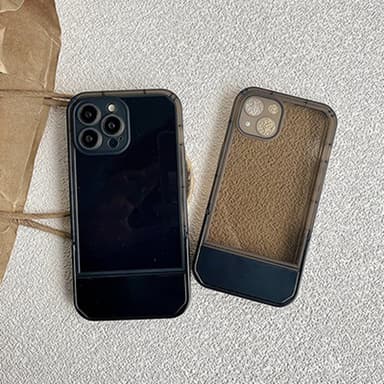 Kickstand mobildeksel Svart iPhone 13 Pro