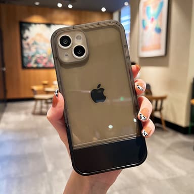 Kickstand mobildeksel Svart iPhone 13 Pro