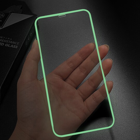 Lysende skjermbeskytter Grønn iPhone 14 Pro