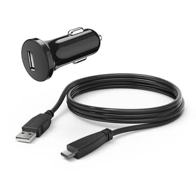 HAMA 2,4A Billader med USB-uttak