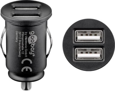 Goobay Dobbel USB billader (2xUSB)