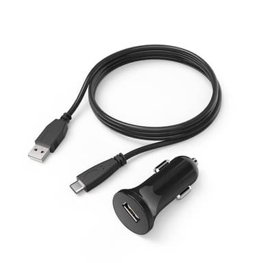 HAMA 2,4A Billader med USB-uttak