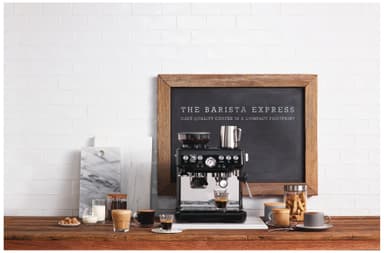 Sage Barista Express kaffemaskin SES875BKS (Black Sesame)