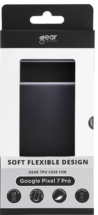 Gear TPU Cover Google Pixel 7 Pro deksel (gjennomsiktig)