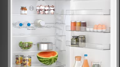 Bosch kombiskap KGN49VXCT (Sort inox)