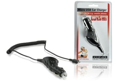 Billader 1.0 A Micro USB Sort