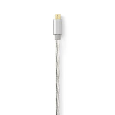 USB 2.0-Kabel for Synkronisering og Lading | Gullbelagt 3,0 m | USB-Câ„¢ Hann til