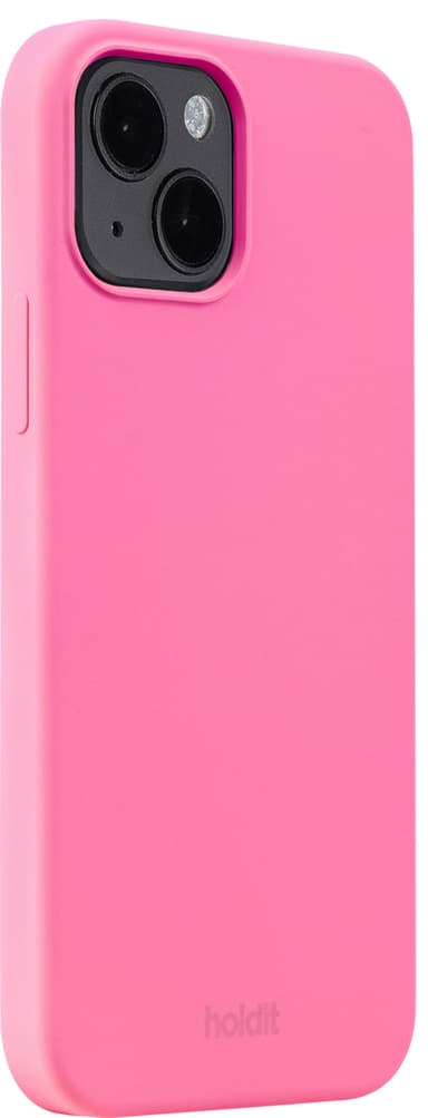 Holdit Silicone iPhone 14/13 deksel (rosa)