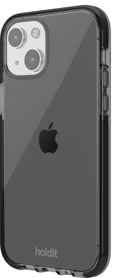 holdit iPhone 14/13 Deksel Seethru Svart