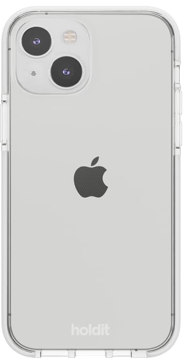 holdit iPhone 14 Plus Deksel Seethru White
