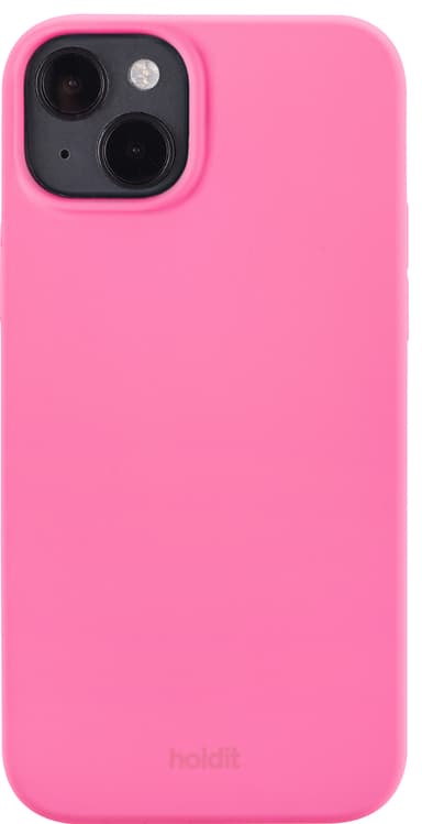 holdit iPhone 14 Plus Deksel Silikon Bright Pink